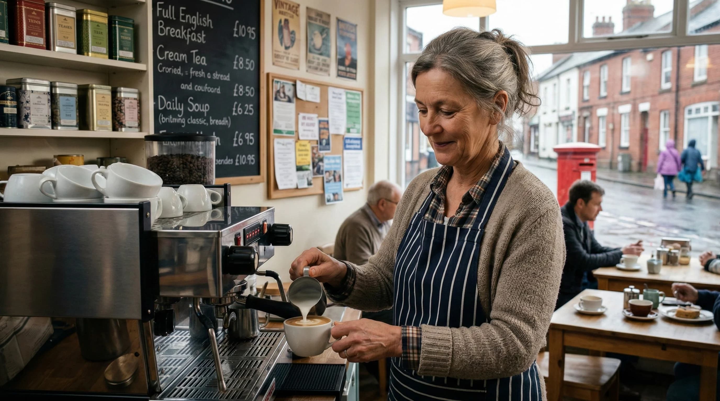 UK small business owner working with GOWI